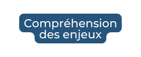 Compréhension des enjeux